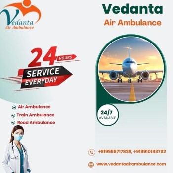 Get Vedanta Air Ambulance Service in Shimla with Ventilator Setup at Affordable Cost