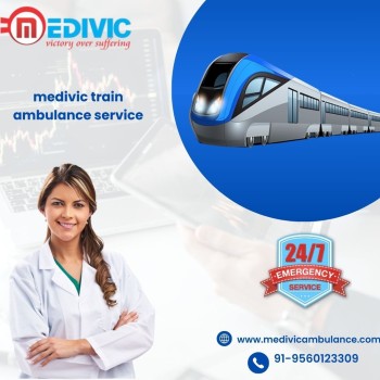 Medivic Aviation Train Ambulance in Chennai is always ready to help make the process effective