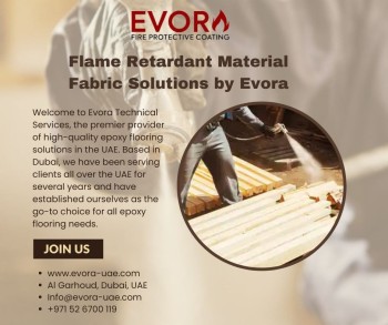 Flame Retardant Material Fabric Solutions by Evora