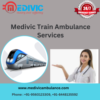 Medivic gives 24/7 Train Ambulance Service Support for the Siliguri People