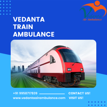 Train Ambulance Services in Hyderabad | Vedanta Air Ambulance