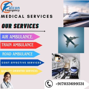 Falcon is the Most Suitable Train Ambulance Service Provider in Varanasi