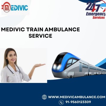 Get Accessible Train Ambulance Service in Kolkata with Medivic  