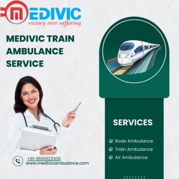 Call Medivic Train Ambulance Service in Patna for any Health issues