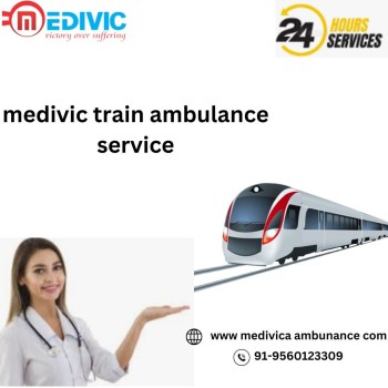 Medivic is the Ultimate Train Ambulance Service Provider in Kolkata