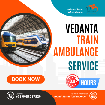 Train Ambulance Service in Jammu for Patient Relocation