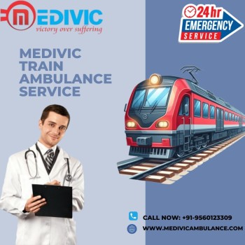 Choose Medivic Train Ambulance Service in Raipur for Proper Evacuation