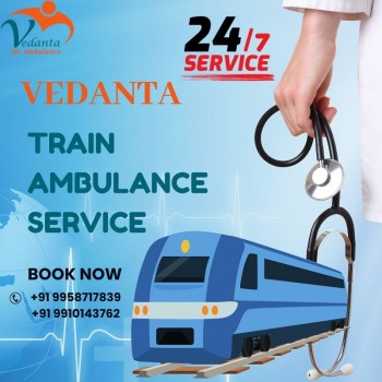 Train Ambulance Service in Kolkata for Patients Relocation