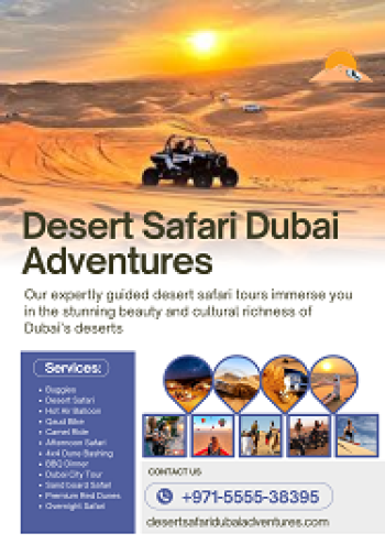 Desert Safari Dubai ADventures | +971 55 553 8395