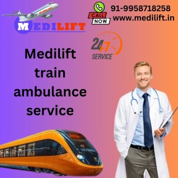 Medilift Train Ambulance in Ranchi - Setting New Standards in Medical Transfer