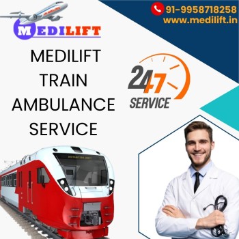 Medilift Train Ambulance in Raipur Prioritize Every Moment of Patient Health 