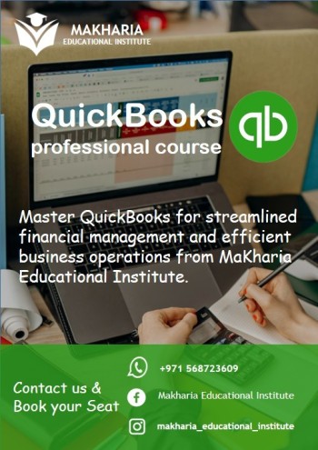 Grab complete Quick Book Course with Makharia-0568723609