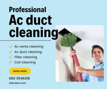 professional ac duct cleaning service in Dubai