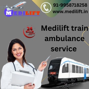  Medilift Offers the Most Reliable and Elegant Train Ambulance Service In Kolkata