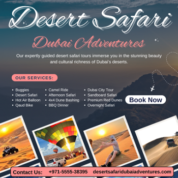 Desert Safari Dubai ADventures | +971 55 553 8395