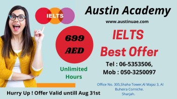 IELTS Classes in Sharjah with Offer Call 0502870097