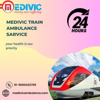 Use Medivic Train Ambulance Service in Ranchi for a Sophisticated Option for the Safe Transfer