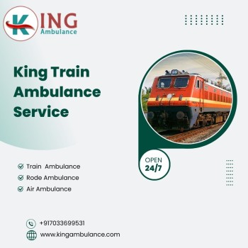 King Train Ambulance in Kolkata is the Trusted Choice for Medical Transfers