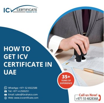 How to get icv certificate in dubai