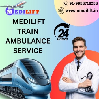 Receive the Best Ventilatory patient support by Medilift Train Ambulance in Vellore