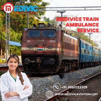 Utilize Medivic Train Ambulance Service in Mumbai for Comfy Patient Shifting 