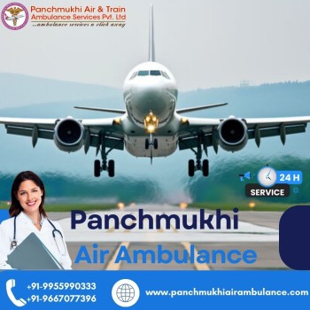 With Swift Patient Shifting Use Panchmukhi Air Ambulance Services in Varanasi