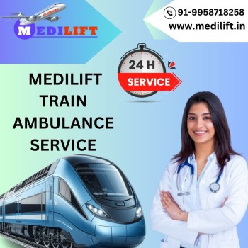 Medilift Train Ambulance in Patna Offers the Fastest Solutions for Transportation