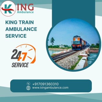 For Continuous Care on Train during Travel Choose King Train Ambulance in Ranchi