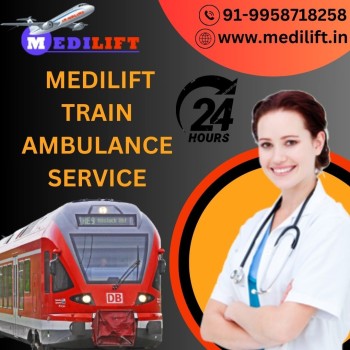 Medilift Train Ambulance in Ranchi Assures Patients Are Shifted Under Expert Care