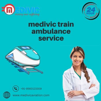 For the Fastest Relocation to Hospitals Choose Medivic Aviation Train Ambulance in Ranchi