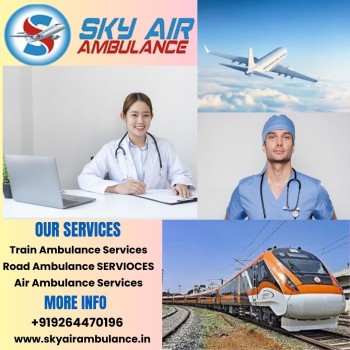 Sky Train Ambulance in Chennai is a Secure Choice for Critical Evacuation 