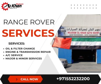 Range Rover Maintenance Center In Sharjah