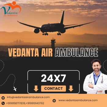 The Best Unmatched Air Ambulance Service In Cooch Behar with effective medical care