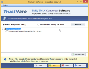 Successfully Migrates all Databases from EML to PST | TrustVare Tool