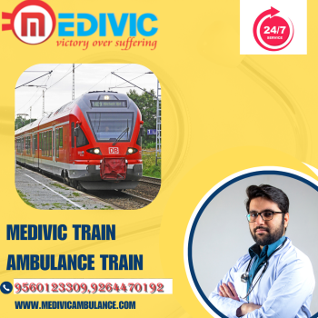 Medivic Aviation Train Ambulance in Varanasi- Your Companion in Critical Emergencies