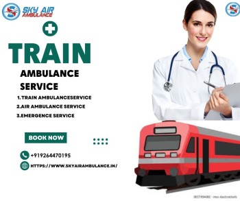 Sky Train Ambulance Services in Mumbai is an Ideal Choice for Long-Distance Transfers