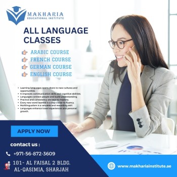 language classes are going on in al Qasimia ( SHARJAH ) - 0568723609