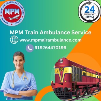  MPM Train Ambulance Service in Raipur Doesn't Compromise on Patient’s Health