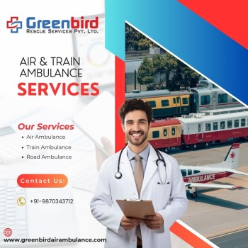  Best Ever Transportation Service with Greenbird Air and Train Ambulance Services in Kolkata