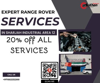 Range Rover Maintenance Center In Sharjah