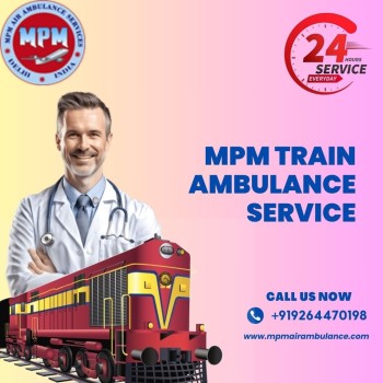 MPM Train Ambulance in Nagpur Provides Cost-friendly Medical Relocation