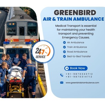 Book now the Air and Train Ambulance Service in Pathankot for your Better Health 