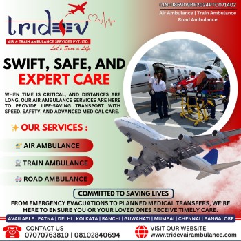 The Medical Care - Tridev Air Ambulance Services in Ranchi - High-Range