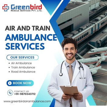 Greenbird Air Ambulance Service in Delhi for Better Transportation Service