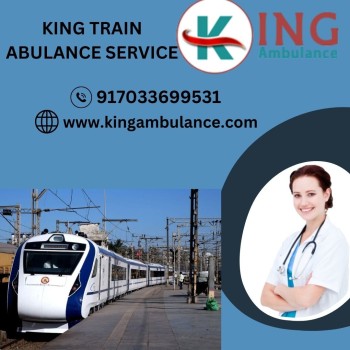 Continuous condition monitoring offered by King Train Ambulance in Bhopal