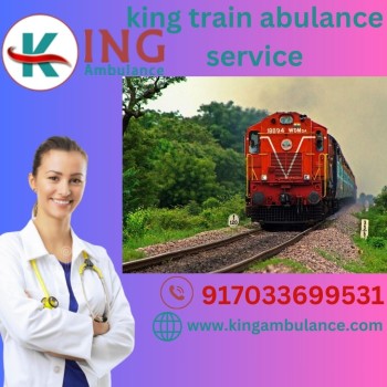 Verified services are offered via King Train Ambulance Service in Gorakhpur