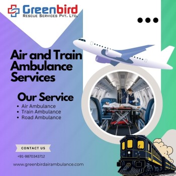 Patient Relocation is Easy with Greenbird Air and Train Ambulance Service in Varanasi