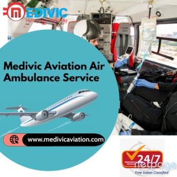 Transfer Patients Safely with Air Ambulance Service in Bhubaneswar - Medivic Aviation