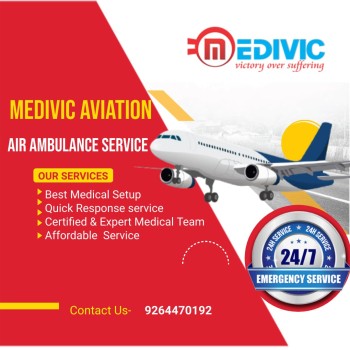 Most Trusted Air Ambulance Service in Bangalore - Medivic Aviation