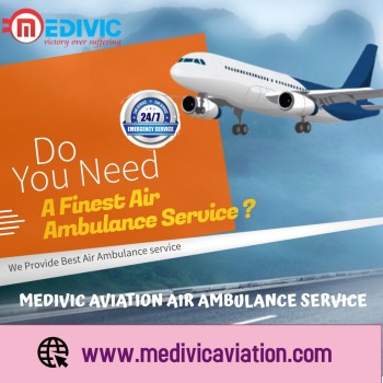 Book The Best Air Ambulance Service in Ranchi - Medivic Aviation